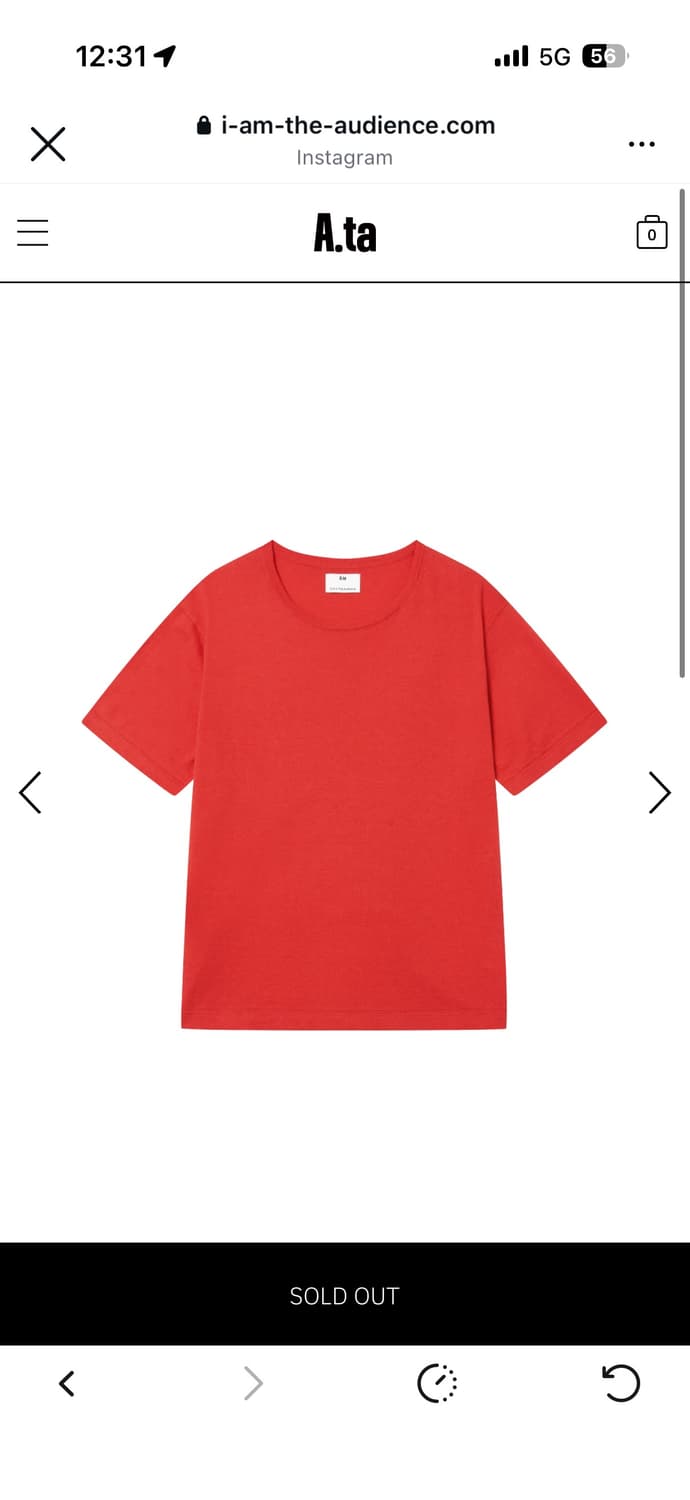 a.ta 니트 티셔츠 상품이미지1