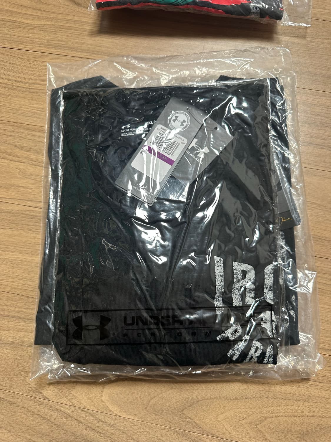 언더아머 프로젝트 락 아이언 파라다이스 반팔 티셔츠 XXL 2XL 상품이미지3