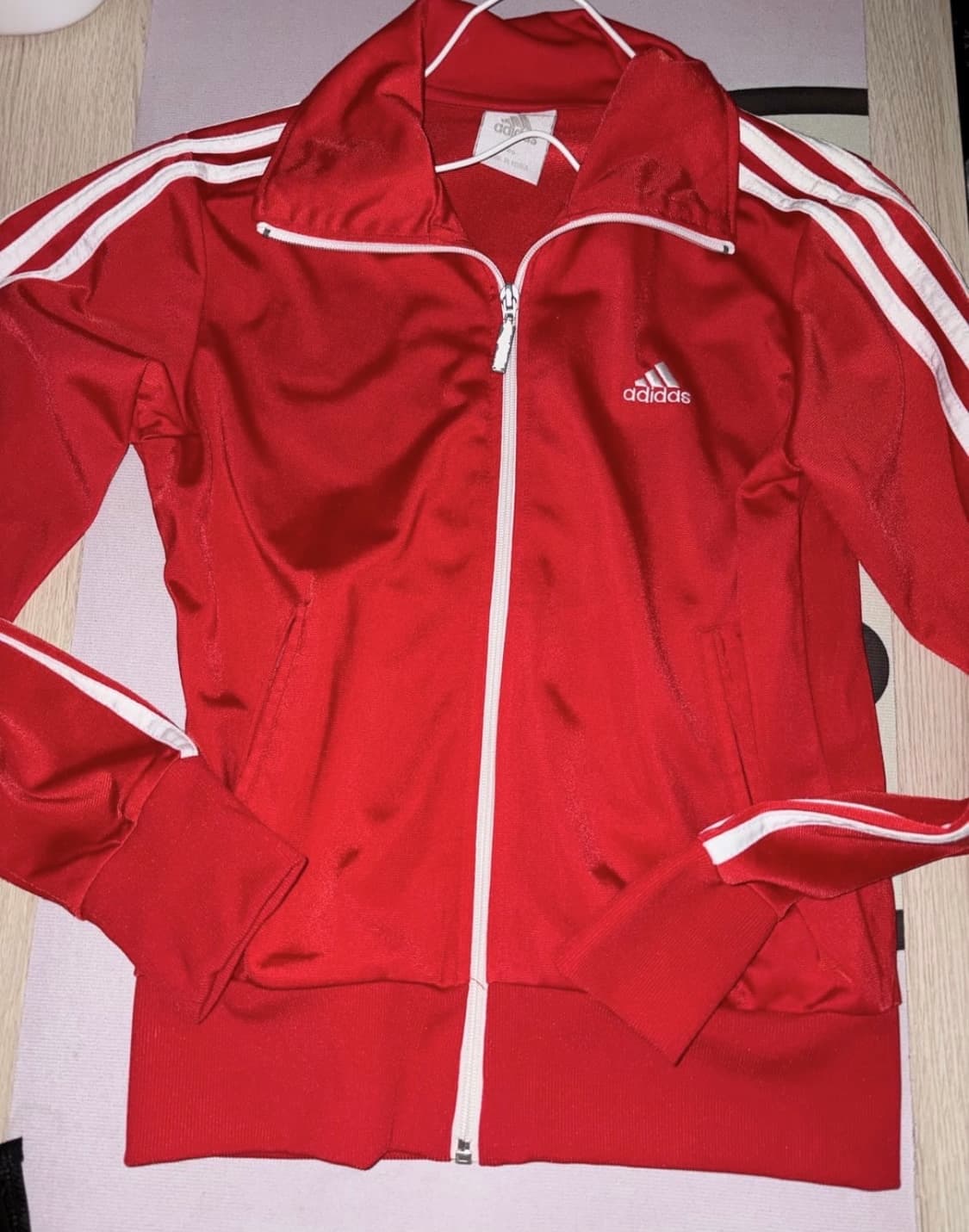 아디다스 레드 빨강 져지 상품이미지1