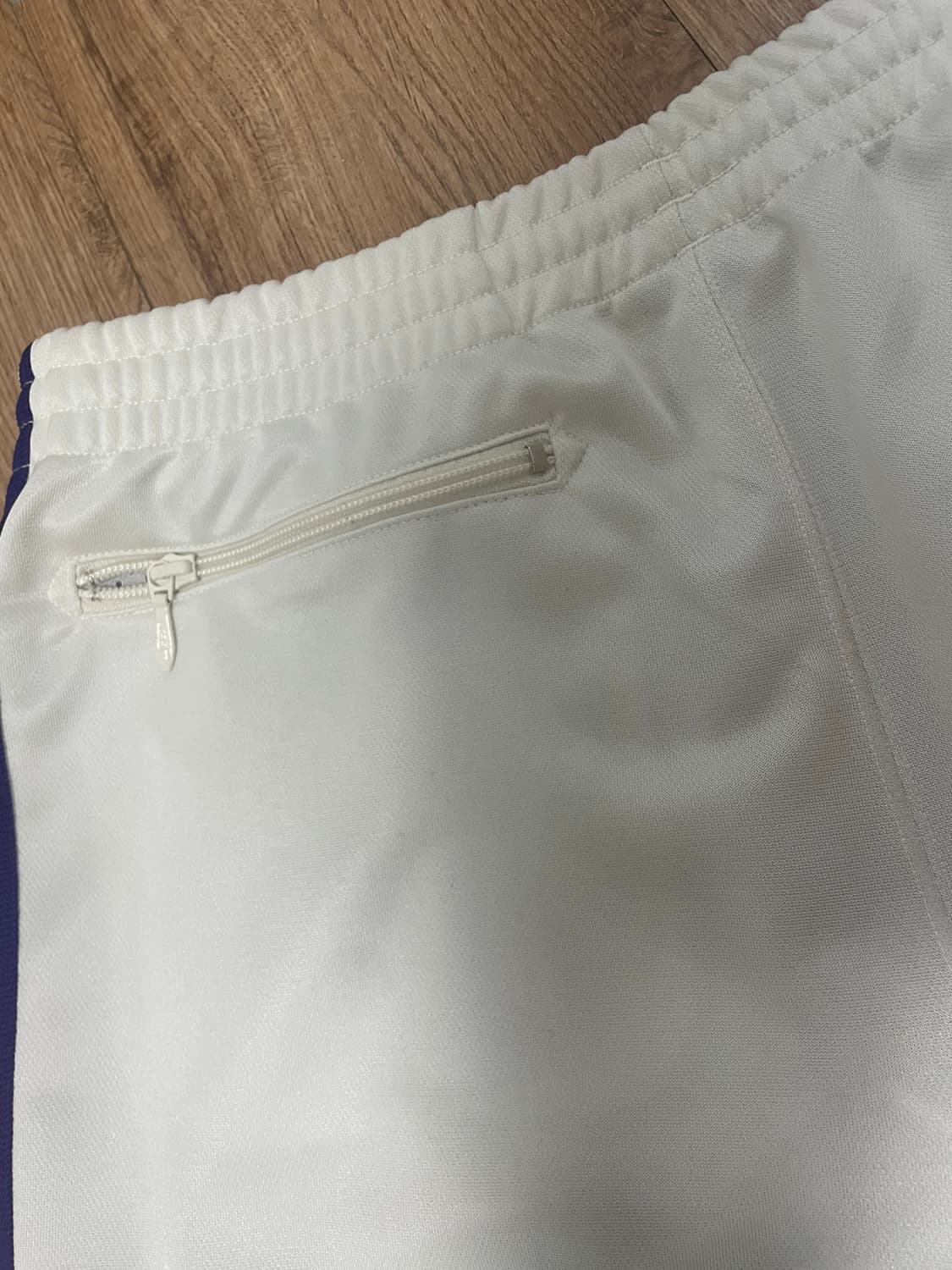 니들스 트랙팬츠 스트레이트 핏 별주 화이트 퍼플 m 상품이미지3