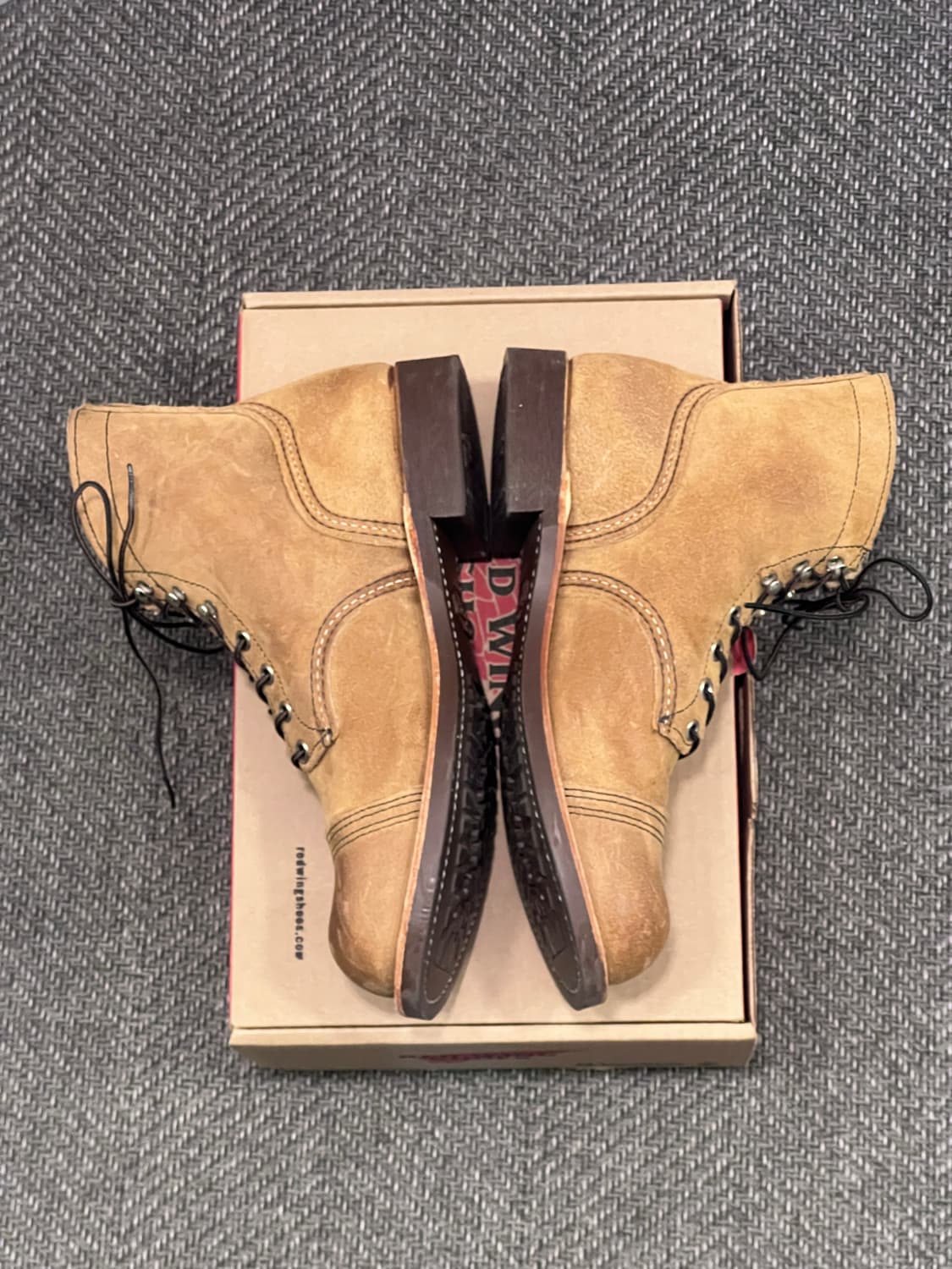 레드윙 아이언레인저 8083 발볼EE 260사이즈 팝니다. 상품이미지3