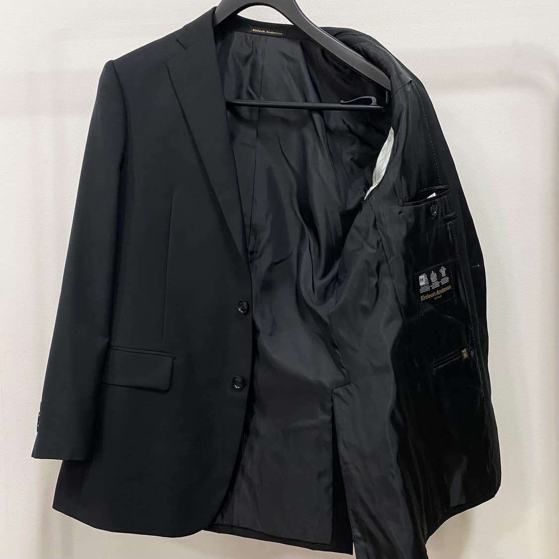 킨록 앤더슨 구아벨로 퓨어 울 블레이저 블랙 상품이미지7
