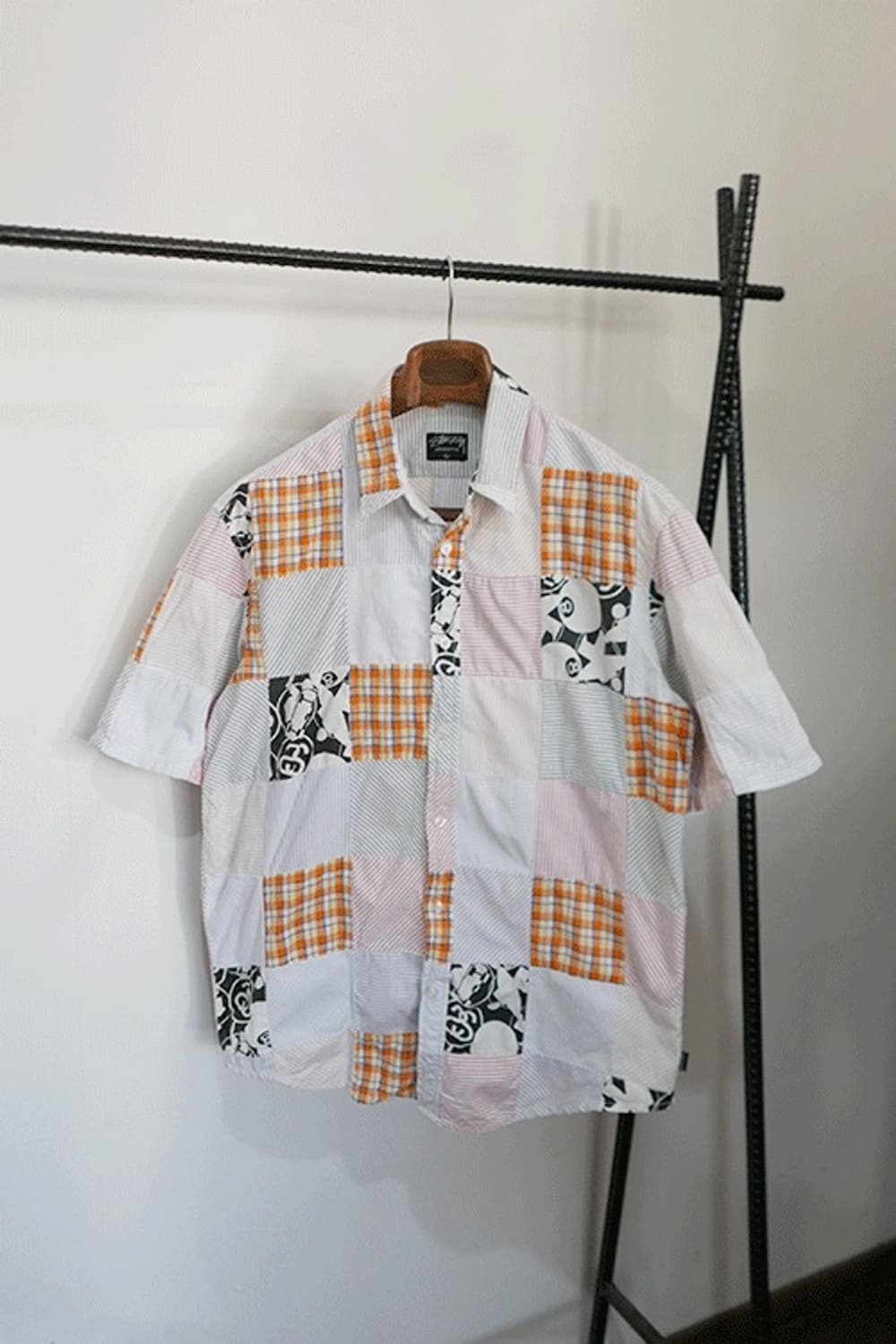 Stussy 스투시 패치워크 셔츠 상품이미지1