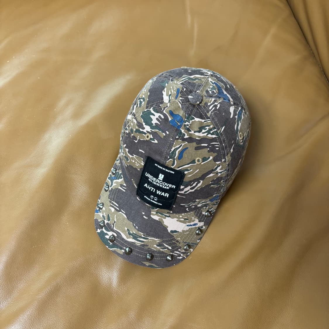 슈프림 언더커버 6패널 볼캡 모자 스터드 카모 상품이미지6