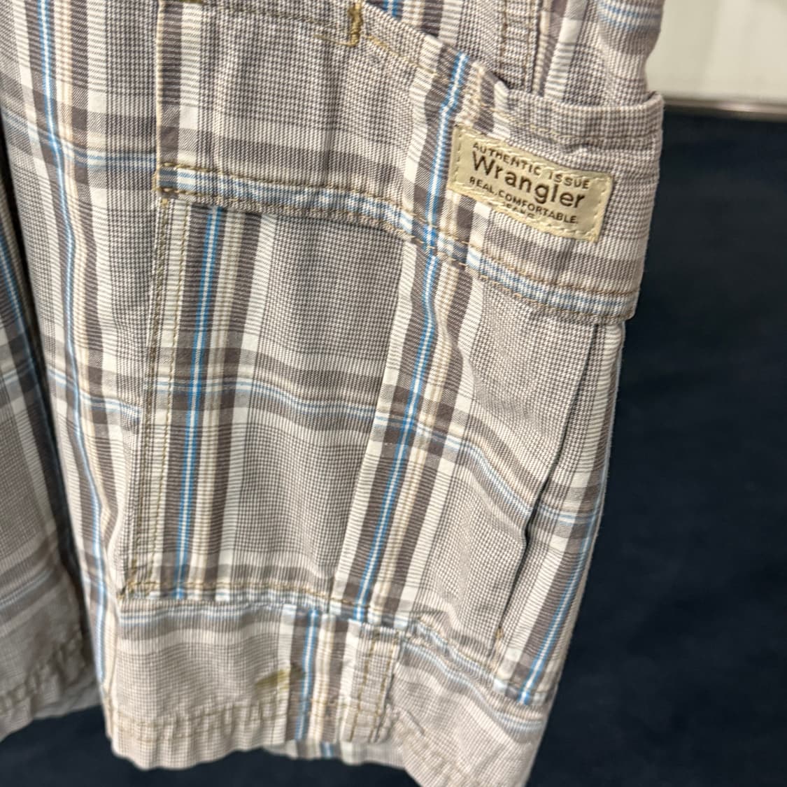 [38] 랭글러 체크 반바지 상품이미지5