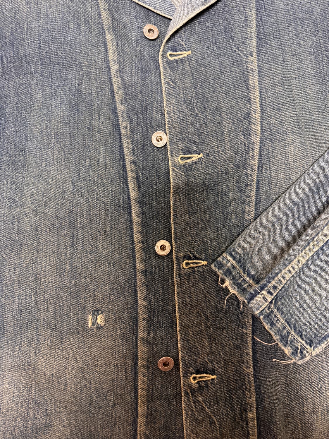 A.presse 24aw 데님 커버올 3size 상품이미지8