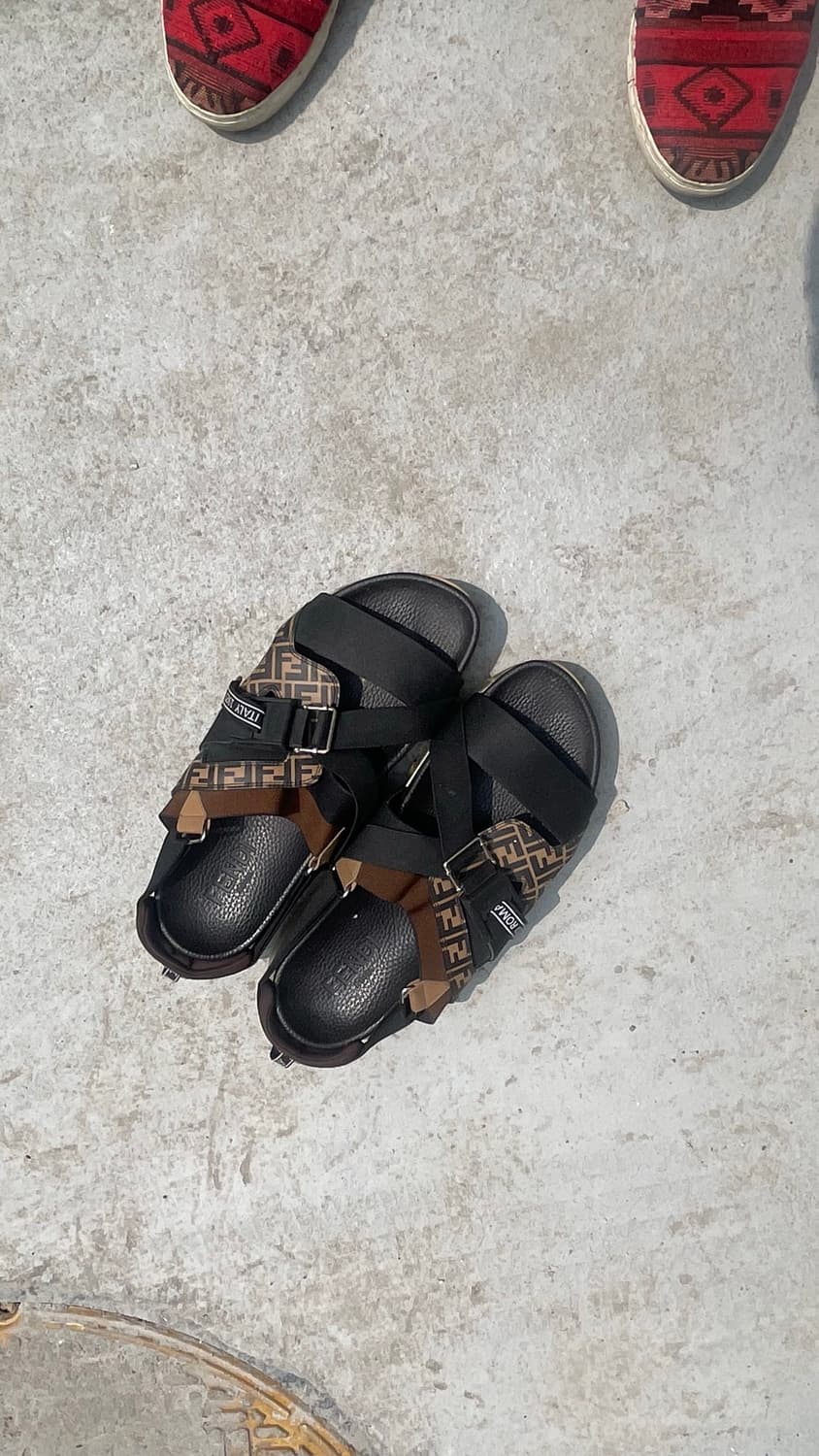 [Fendi] FF Logo Jacquard Straps Air-Sole 상품이미지6