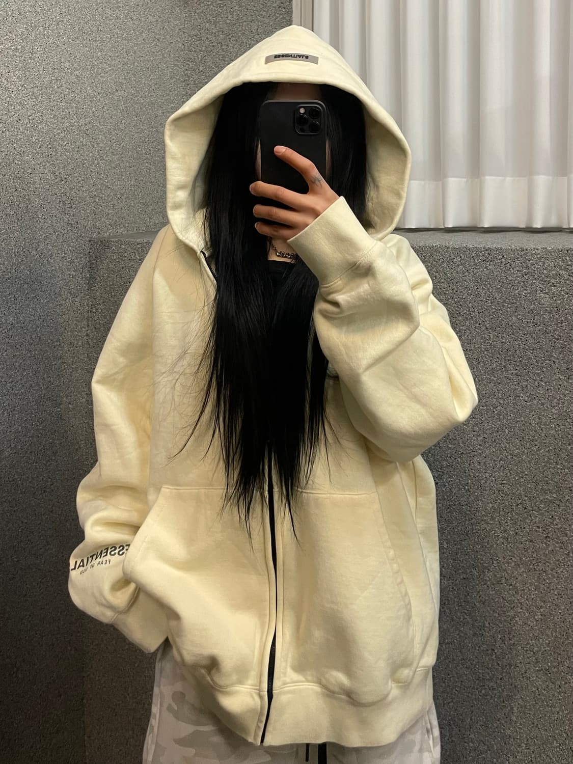 Fear of God Essentials Logo HoodedZip-Up 상품이미지1