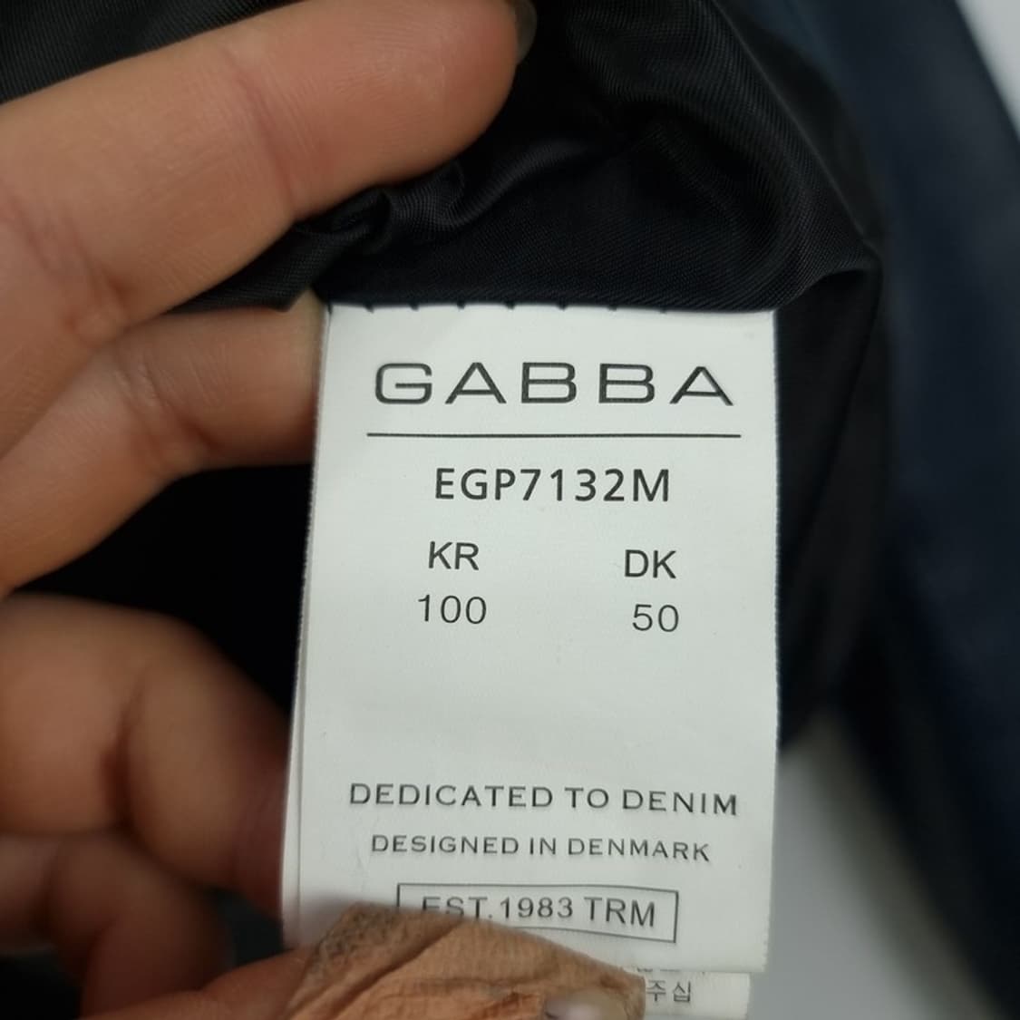 [GABBA 가바] 리얼 램스킨 양가죽 싱글 라이더 자켓 M18669 상품이미지8