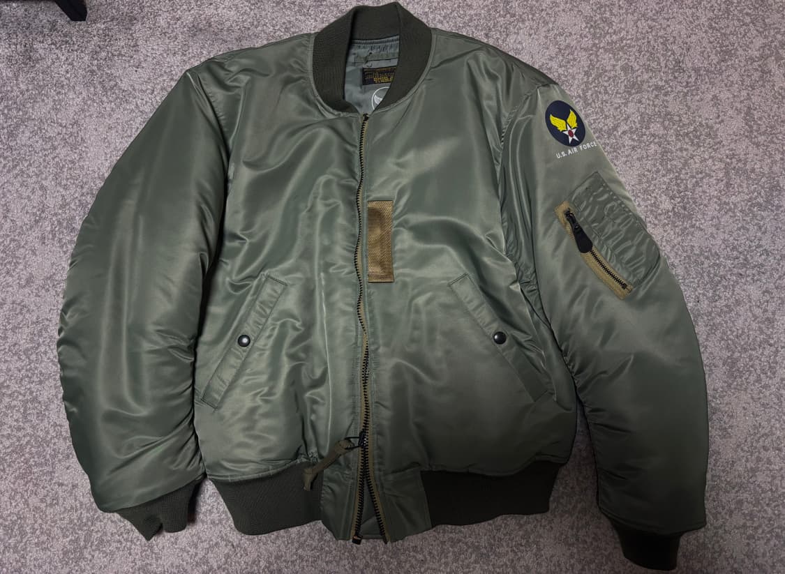 브론슨 중판 MA-1 L사이즈 상품이미지1