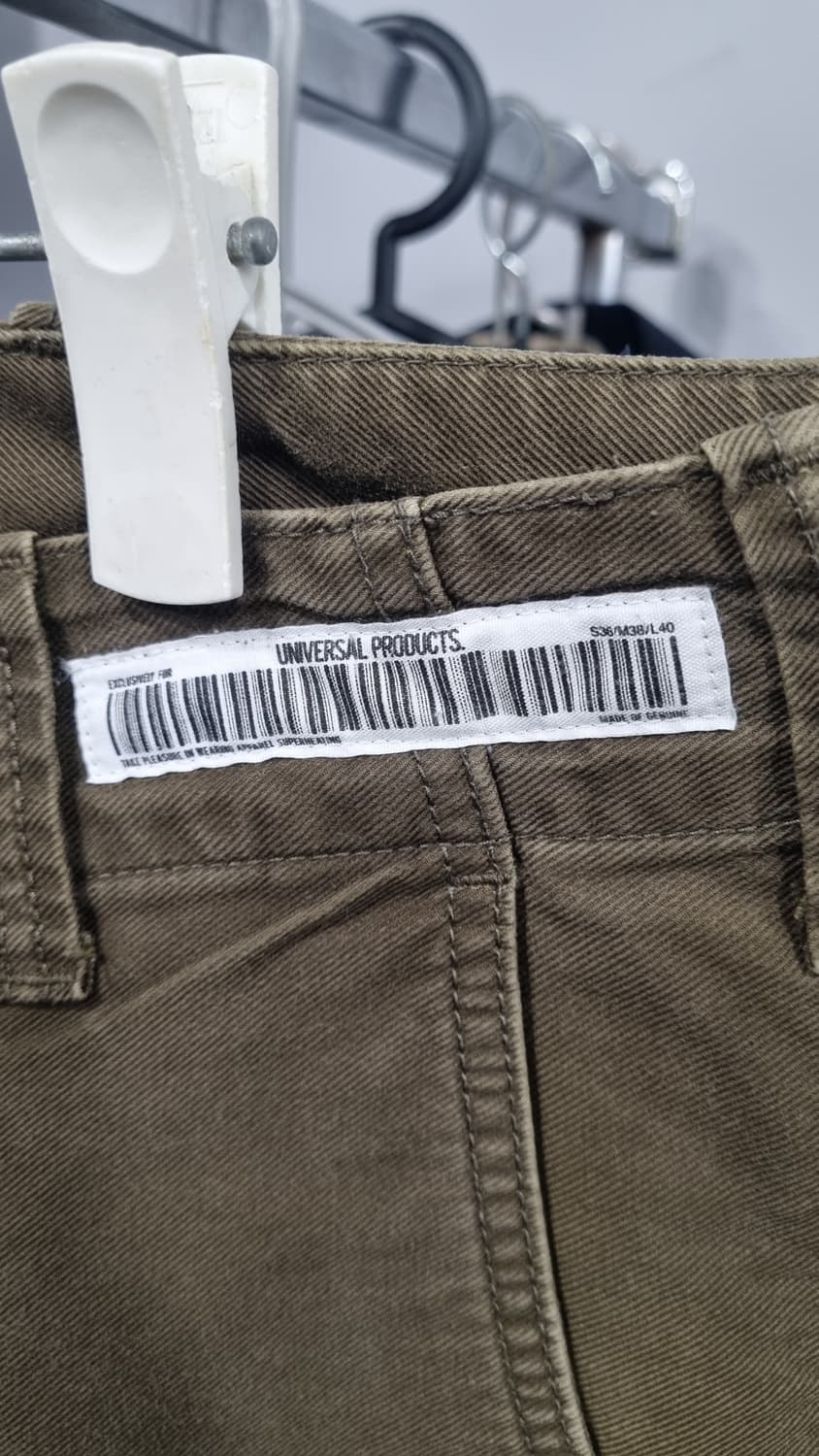 한섬수입) 유니버셜 프로덕츠 카키색 치노팬츠 34사이즈 컨디션8/10 상품이미지2