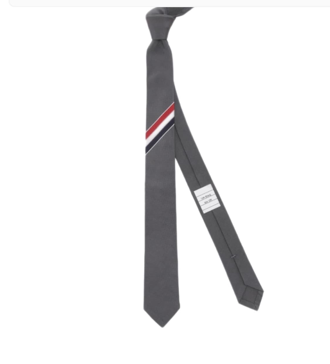 톰브라운 그레이 RWB 울 넥타이 상품이미지1