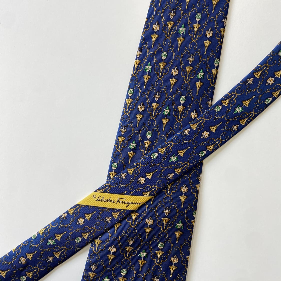 페레가모(Ferragamo) 명품 정품 넥타이 상품이미지4