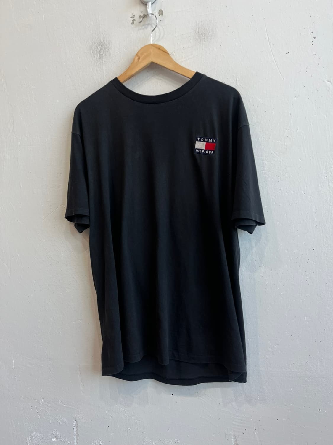 타미힐피거 싱글스티치 반팔 티셔츠 MADE IN USA 상품이미지1