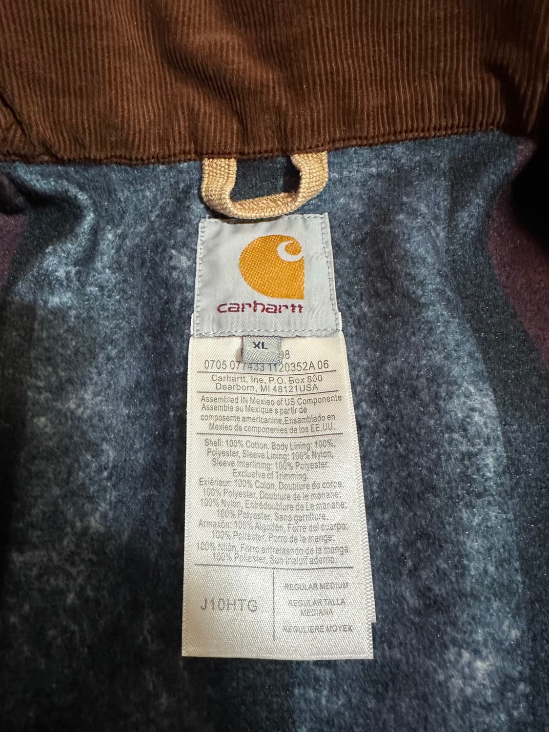 (XL) 칼하트 스투시 워크자켓 베이지 상품이미지6