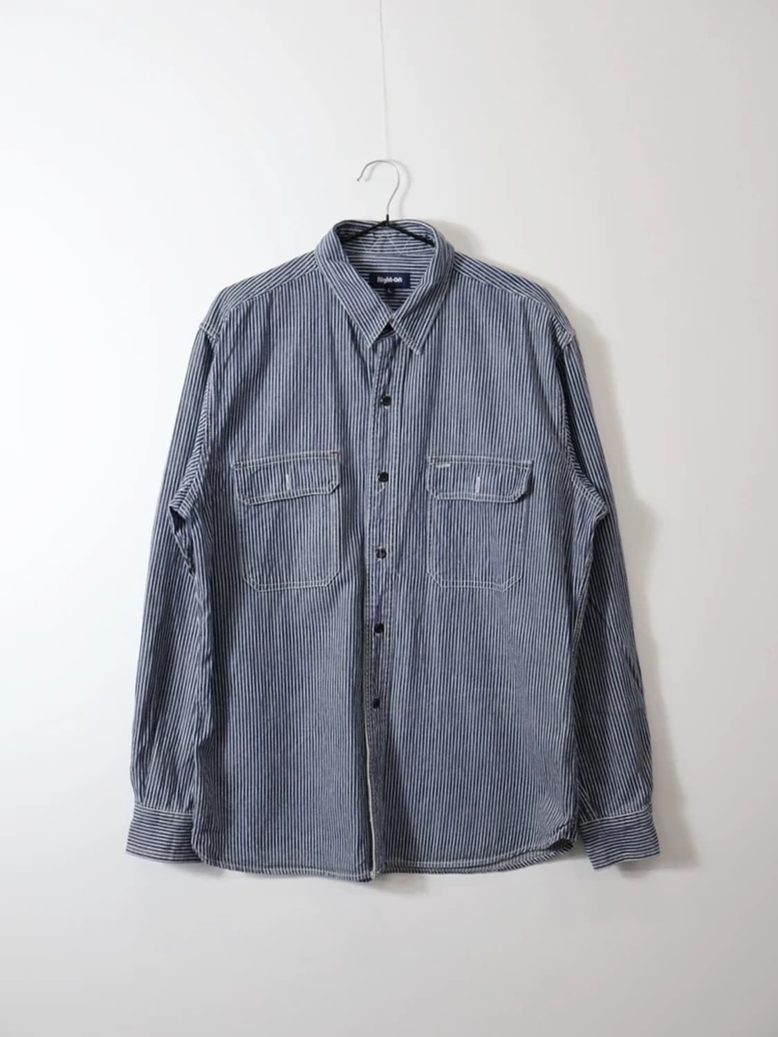 Right On Stripe Work Shirt 상품이미지4