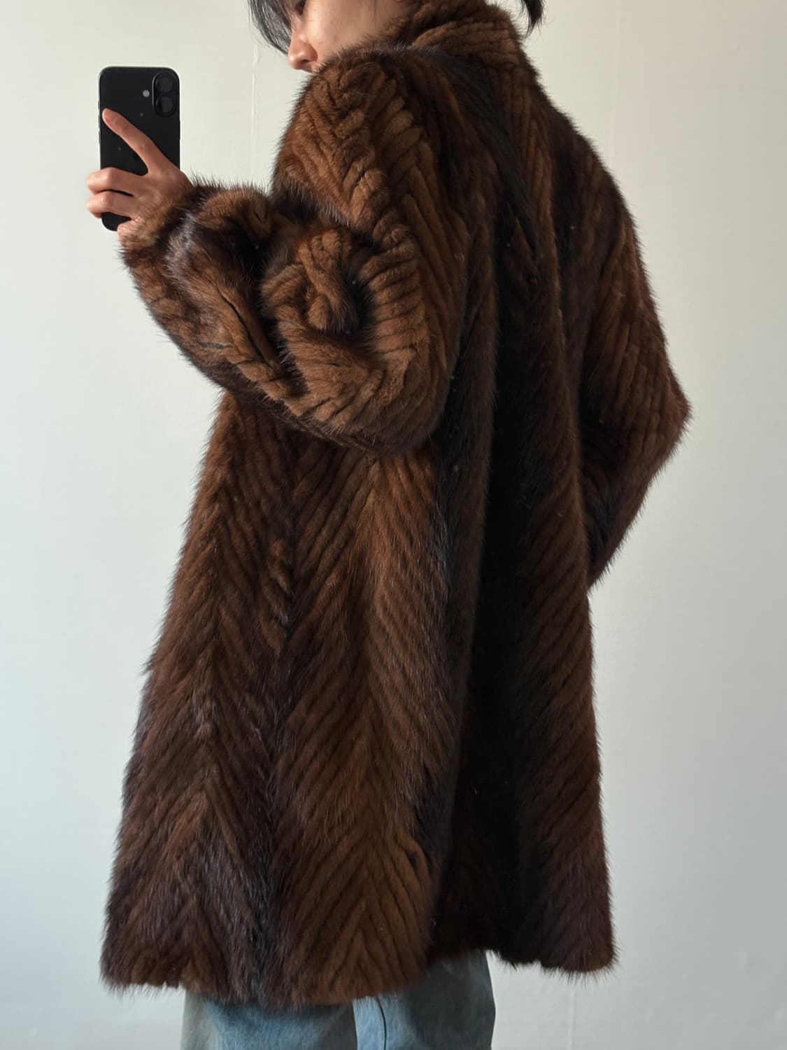 리얼 밍크 퍼코트 상품이미지3