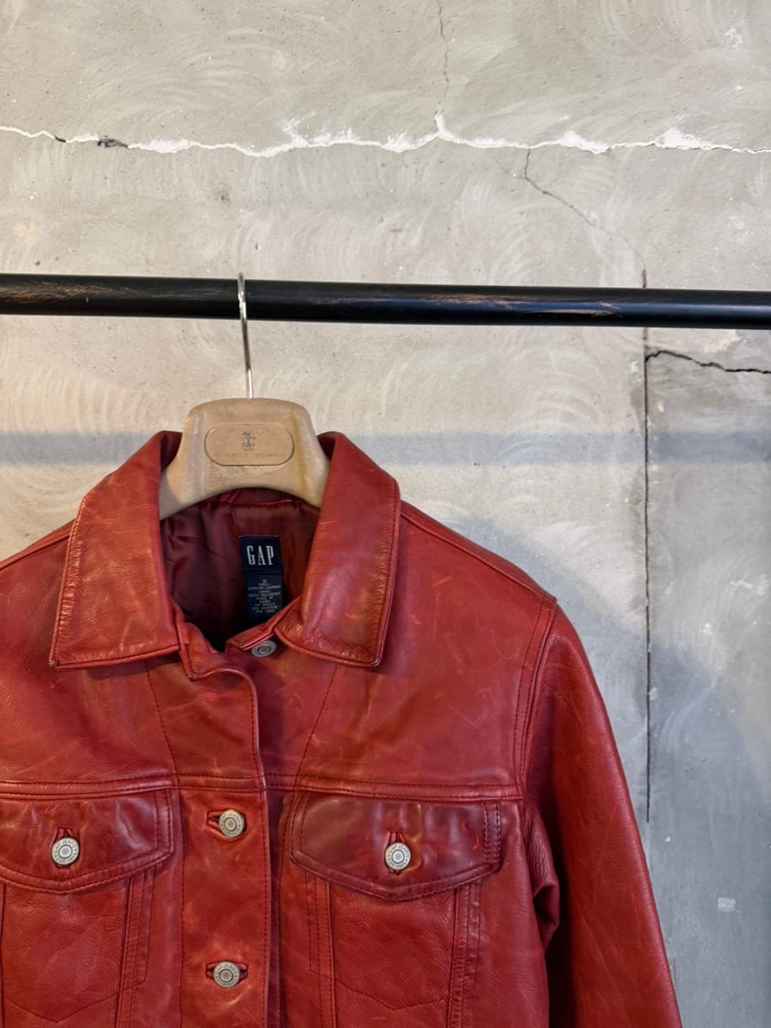 GAP 갭 레더 자켓 55~66 상품이미지6