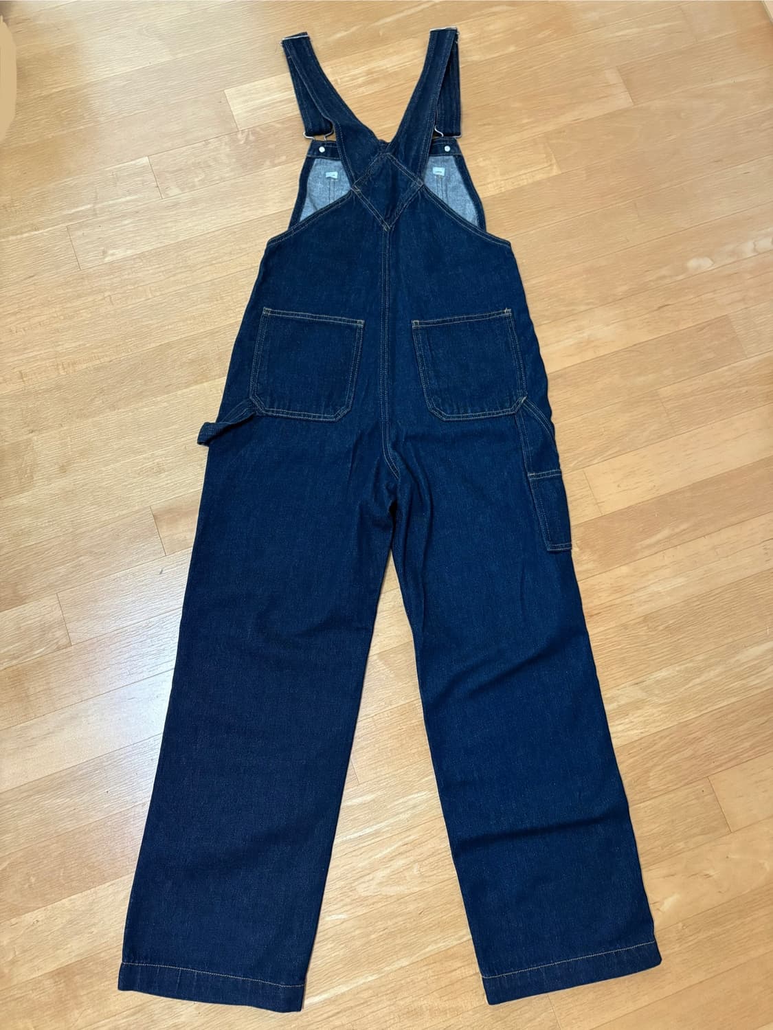무인양품 무지 오버롤 점프수트 멜빵바지 상품이미지4
