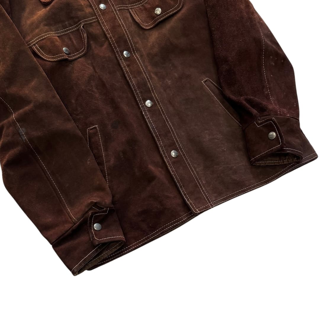 [100] 70's R.Sherman 스웨이드 레더 자켓 상품이미지3