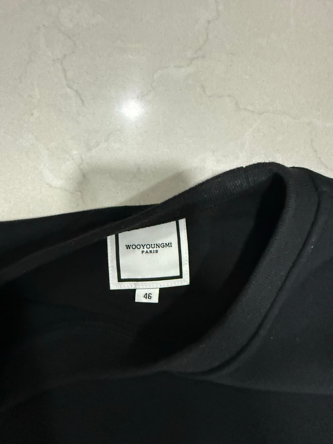 [당일출고,46사이즈] 25ss 우영미 젤리피쉬 맨투맨 상품이미지4