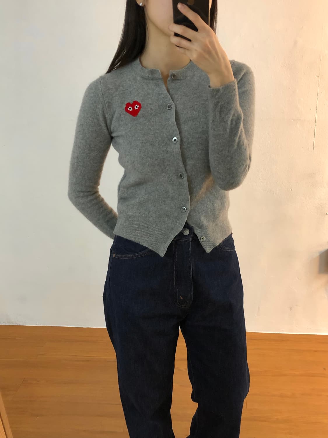 꼼데가르송 x 인베이더 가디건 상품이미지3