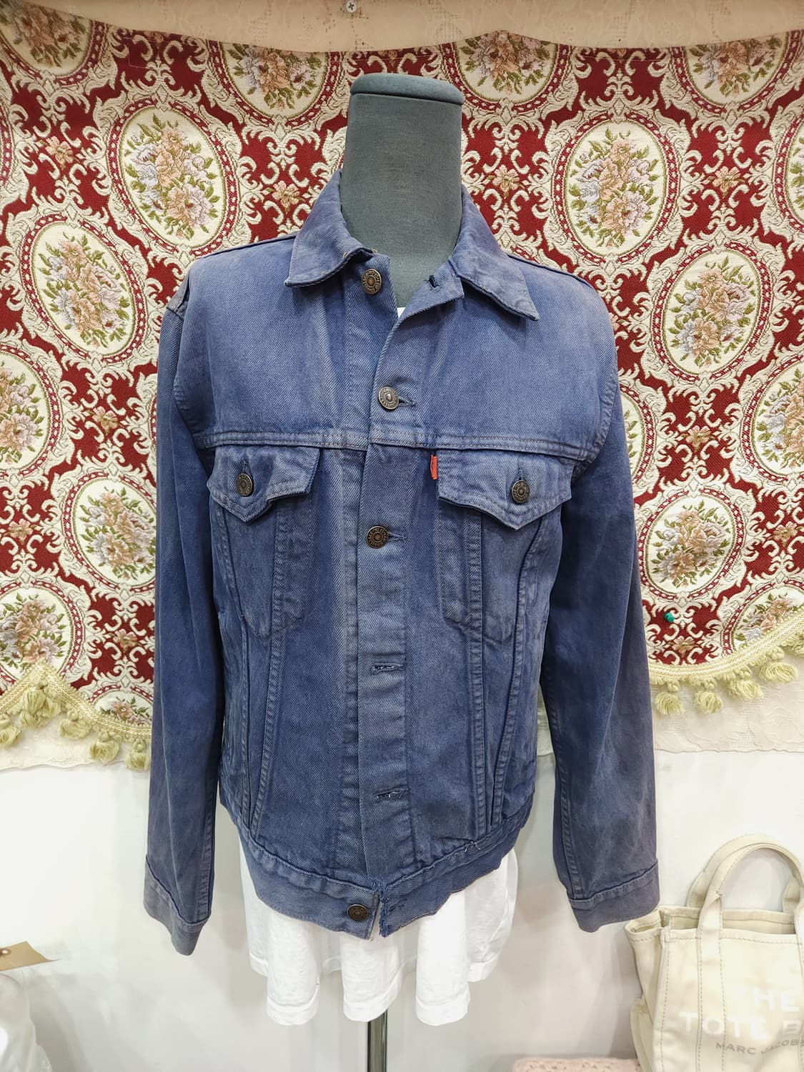 리바이스 90's 70505 오렌지라벨 가먼트다잉 데님 자켓 상품이미지1