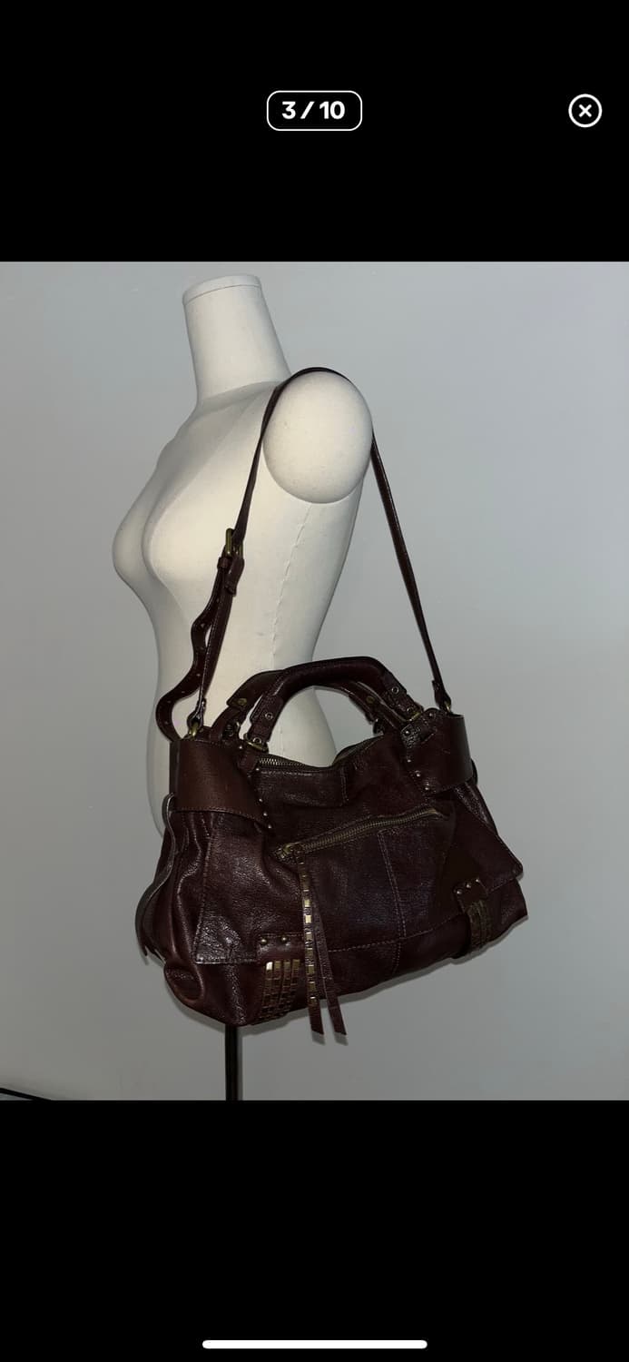 Kooba Red Brown Shoulder Bag 상품이미지3