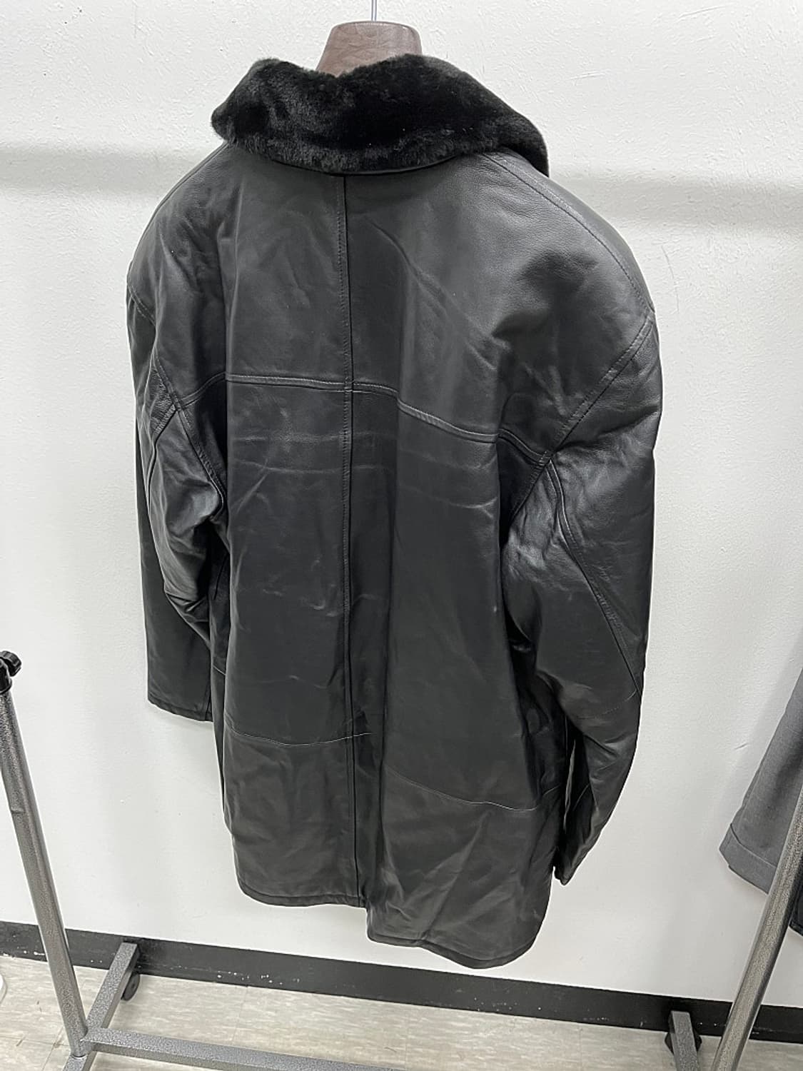 110) 마일스톤 무스탕 하프 가죽자켓 상품이미지5