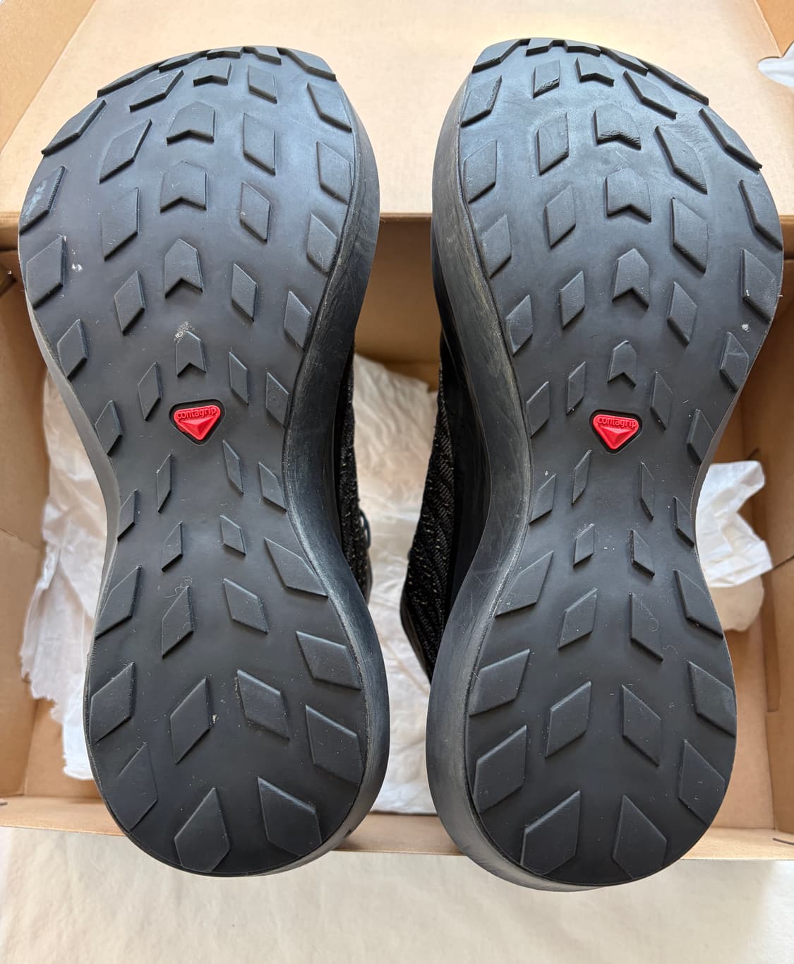 살로몬 x 꼼데가르송 옴므 펄사 플랫폼 블랙 Salomon CDG 상품이미지9