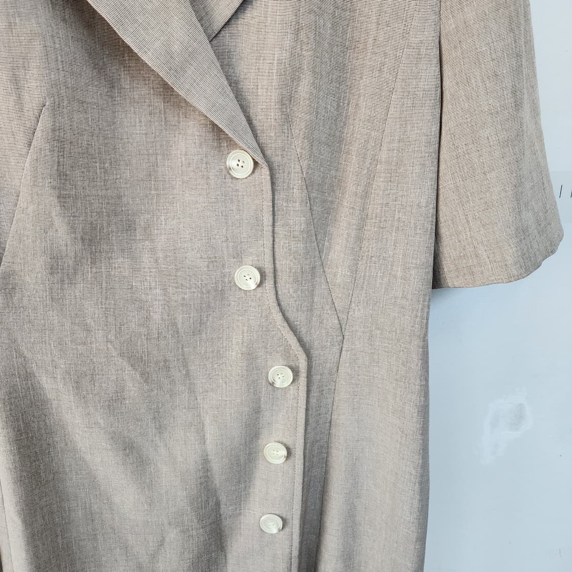 LYNN 린넨 반팔 롱 원피스 상품이미지3