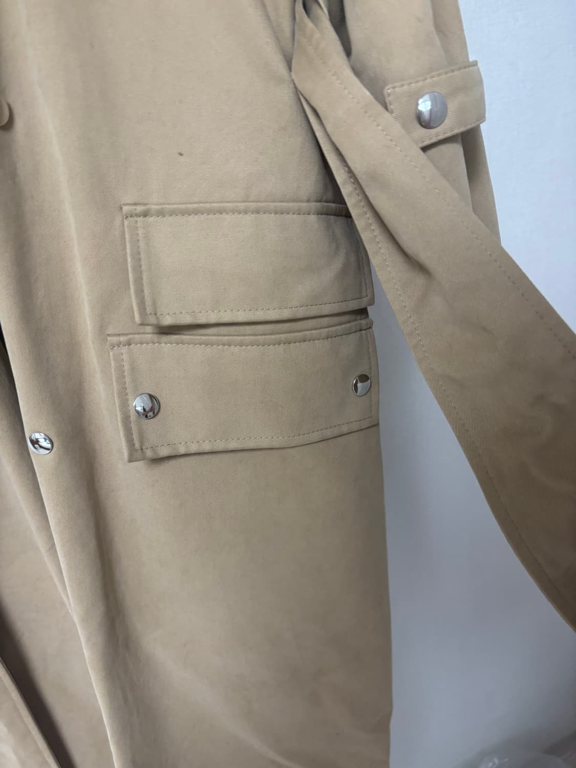 정품 아크네 스튜디오 바바리 트렌치 여성  코트 사이즈 32 상품이미지5