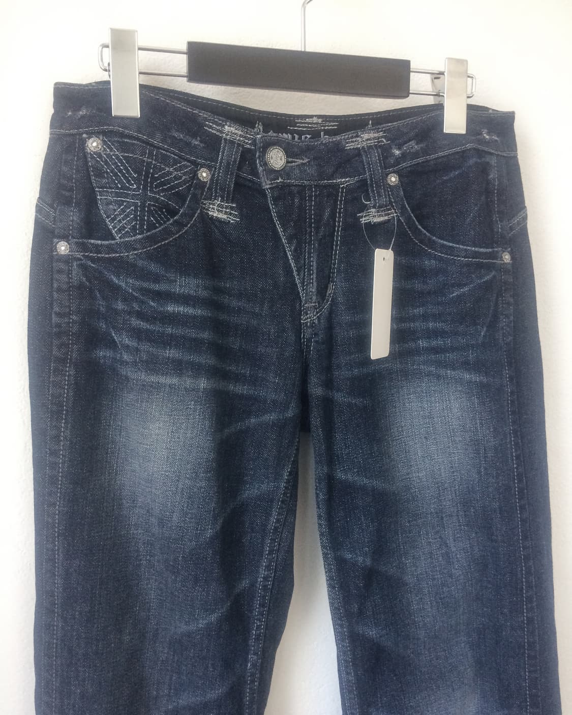 Back pocket point denim pants 상품이미지5