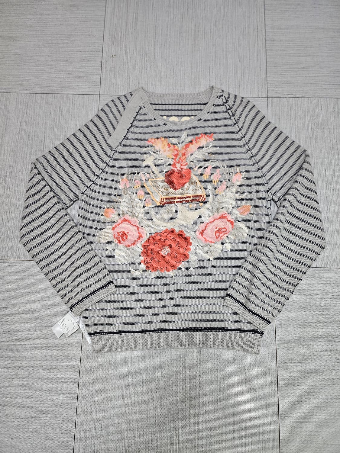 구찌 플라워 자수니트 국내100사이즈  상품이미지7