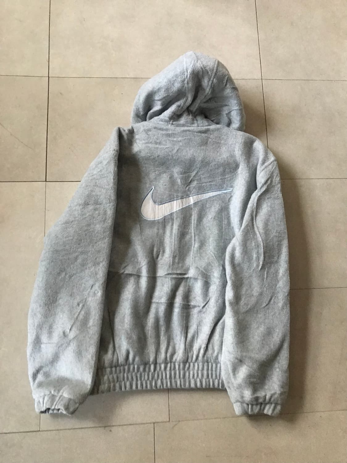 나이키 00s 연하늘 빅로고 누빔자켓 상품이미지10