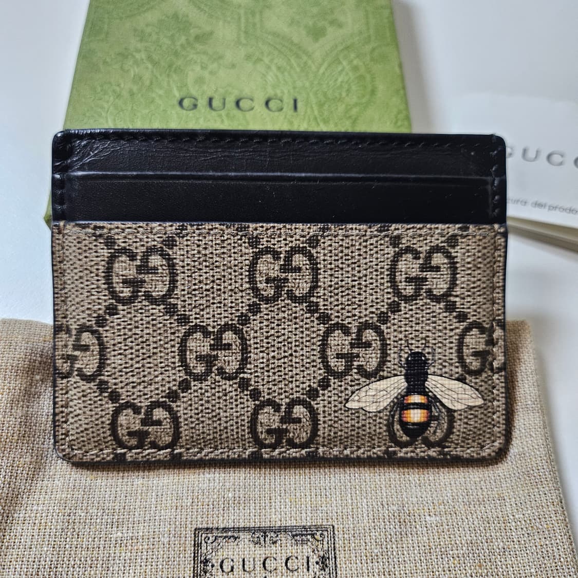 구찌 수프림 꿀벌 카드지갑 (정품) 상품이미지2