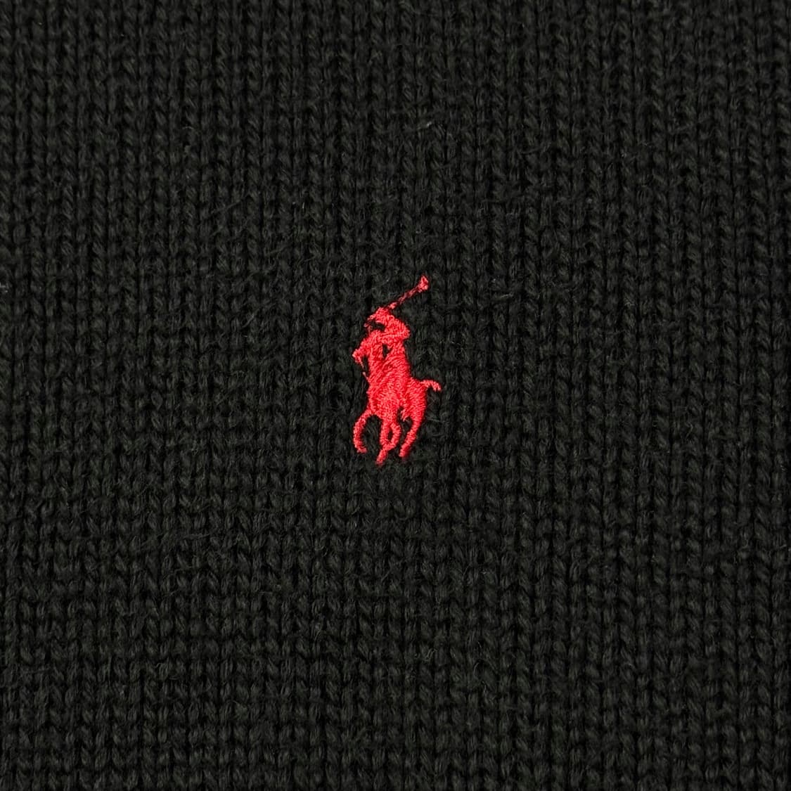 (L) 폴로 랄프로렌 코튼 니트 블랙 상품이미지3