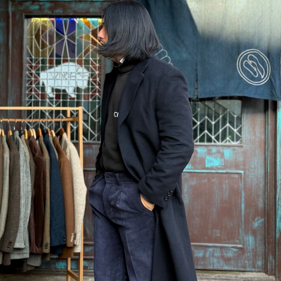 Bruno Bocell 울 블랜드 싱글코트 95 상품이미지8