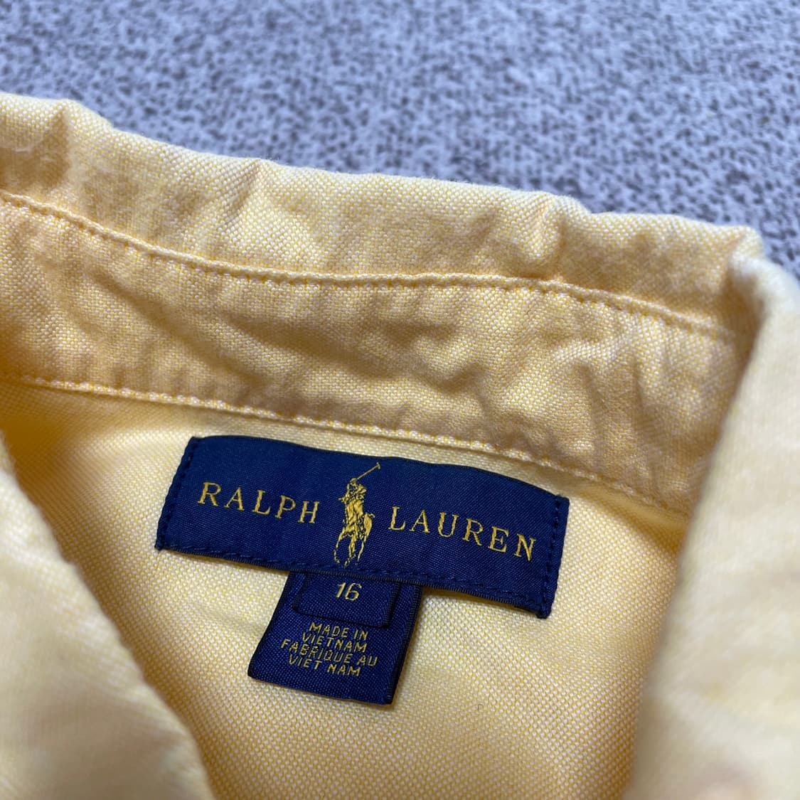 폴로 옐로우 남방 (여성55) 16Y 상품이미지3