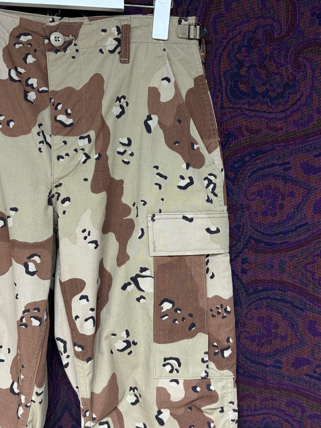 90's 미군 초코칩 사막카모 카고팬츠 상품이미지4
