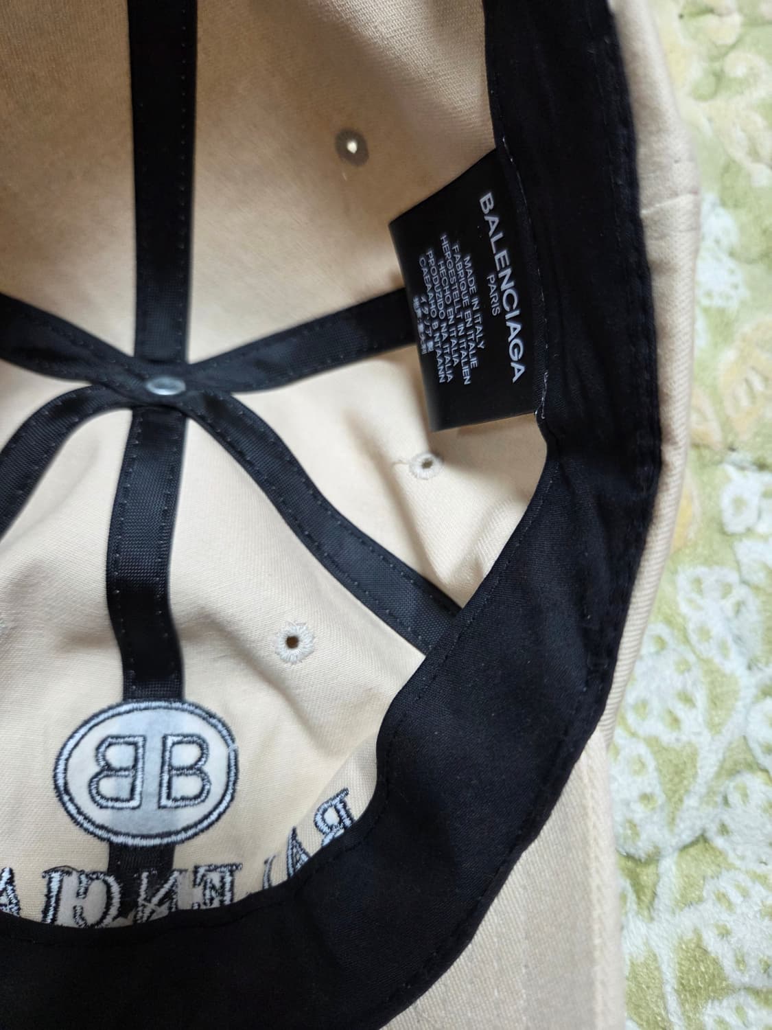 발렌시아가 BB 모드 볼캡 사이즈 조절가능 상품이미지5