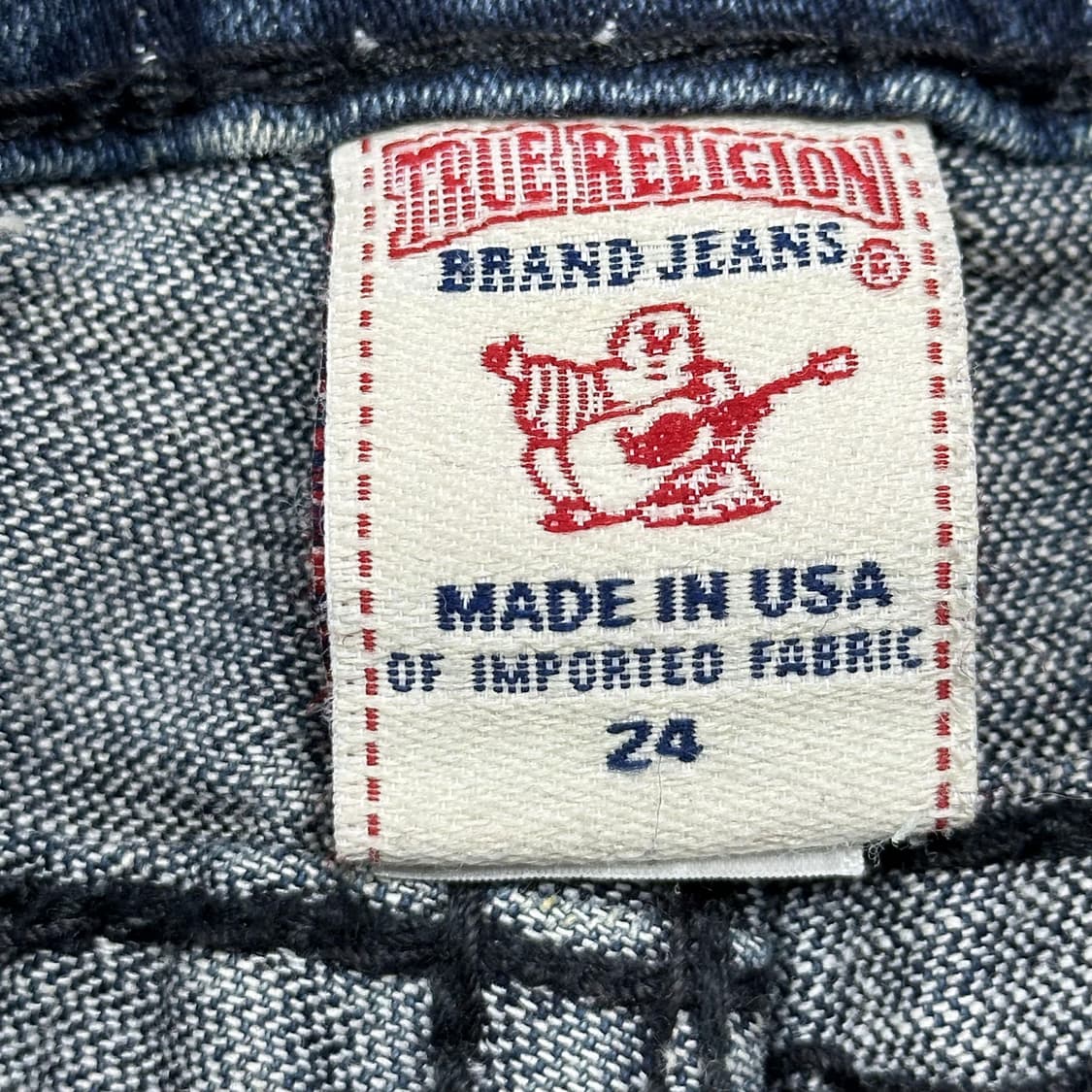 트루릴리전 usa 워싱 슬림 데님팬츠 (24인치 여성추천) 상품이미지6