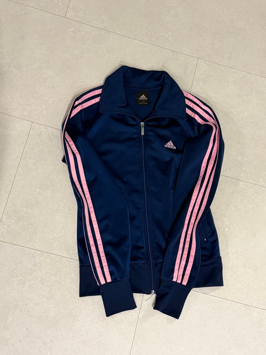 아디다스 희귀 져지 네이비 핑크 상품이미지1