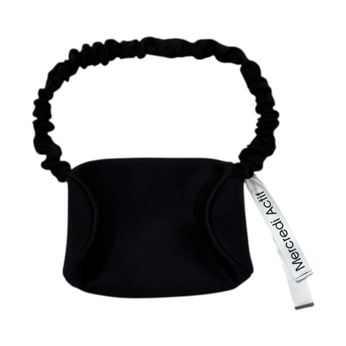 마르디메크르디 네오프렌 숄더백 가방 블랙 상품이미지3