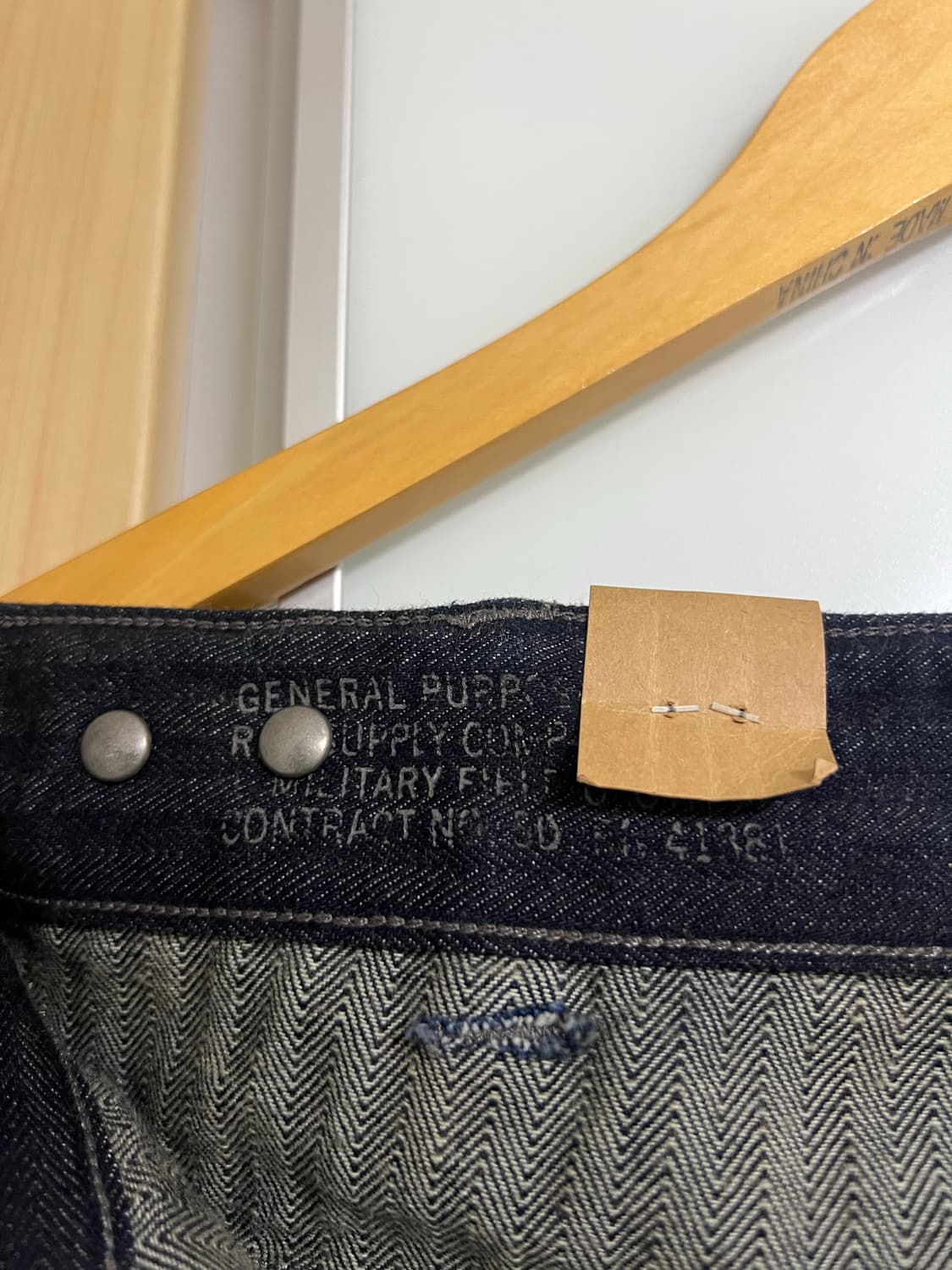 RRL 리미티드 에디션 인디고 헤링본 팬츠 30*30 상품이미지8