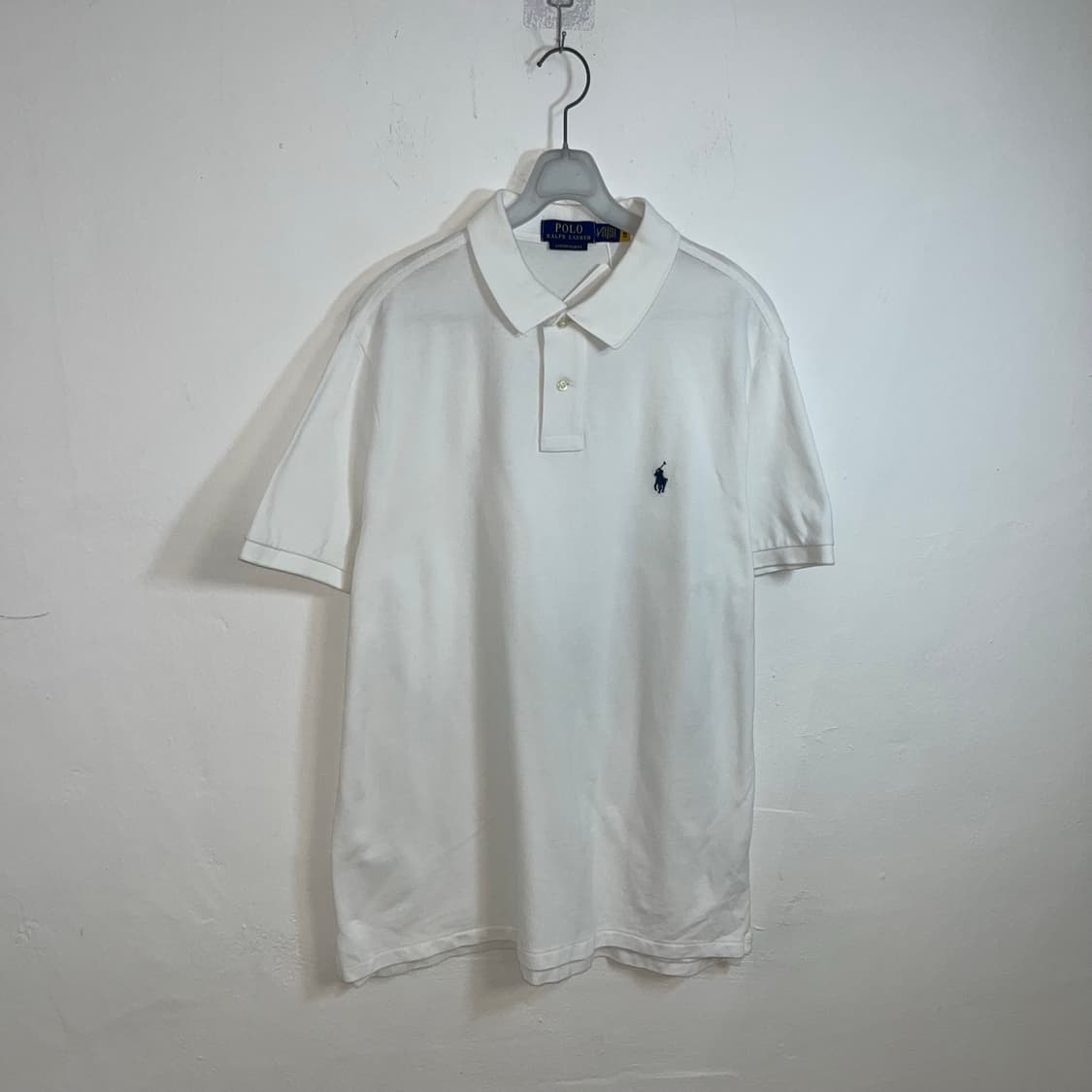 Polo Ralph Lauren White Collar T-Shirt 상품이미지3