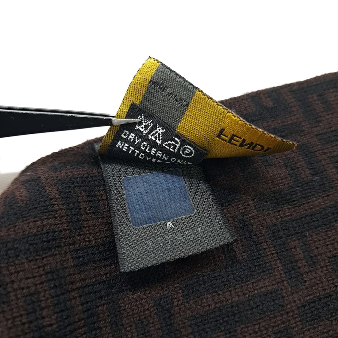 MX310 펜디 FF 패턴 브라운 울 목도리 머플러 상품이미지7