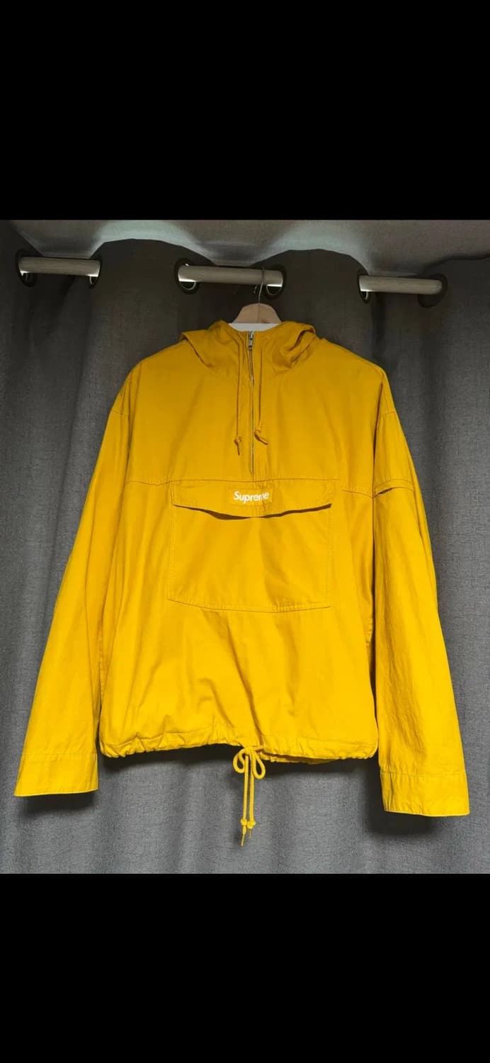 슈프림 코튼 유틸리티 아노락 옐로우 L 상품이미지1