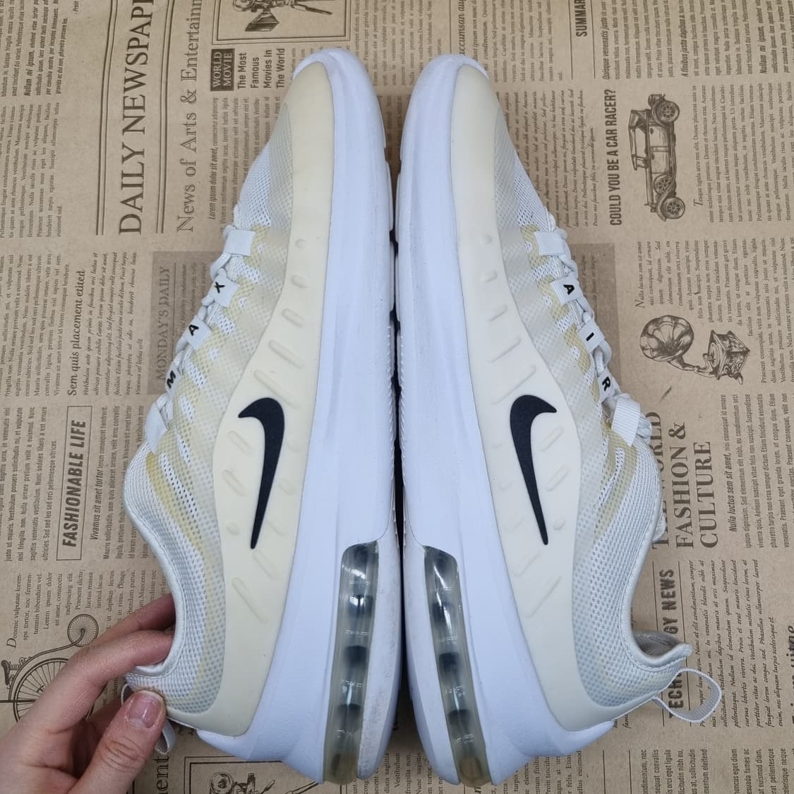 나이키 에어맥스 AXIS 화이트 운동화 280 상품이미지4