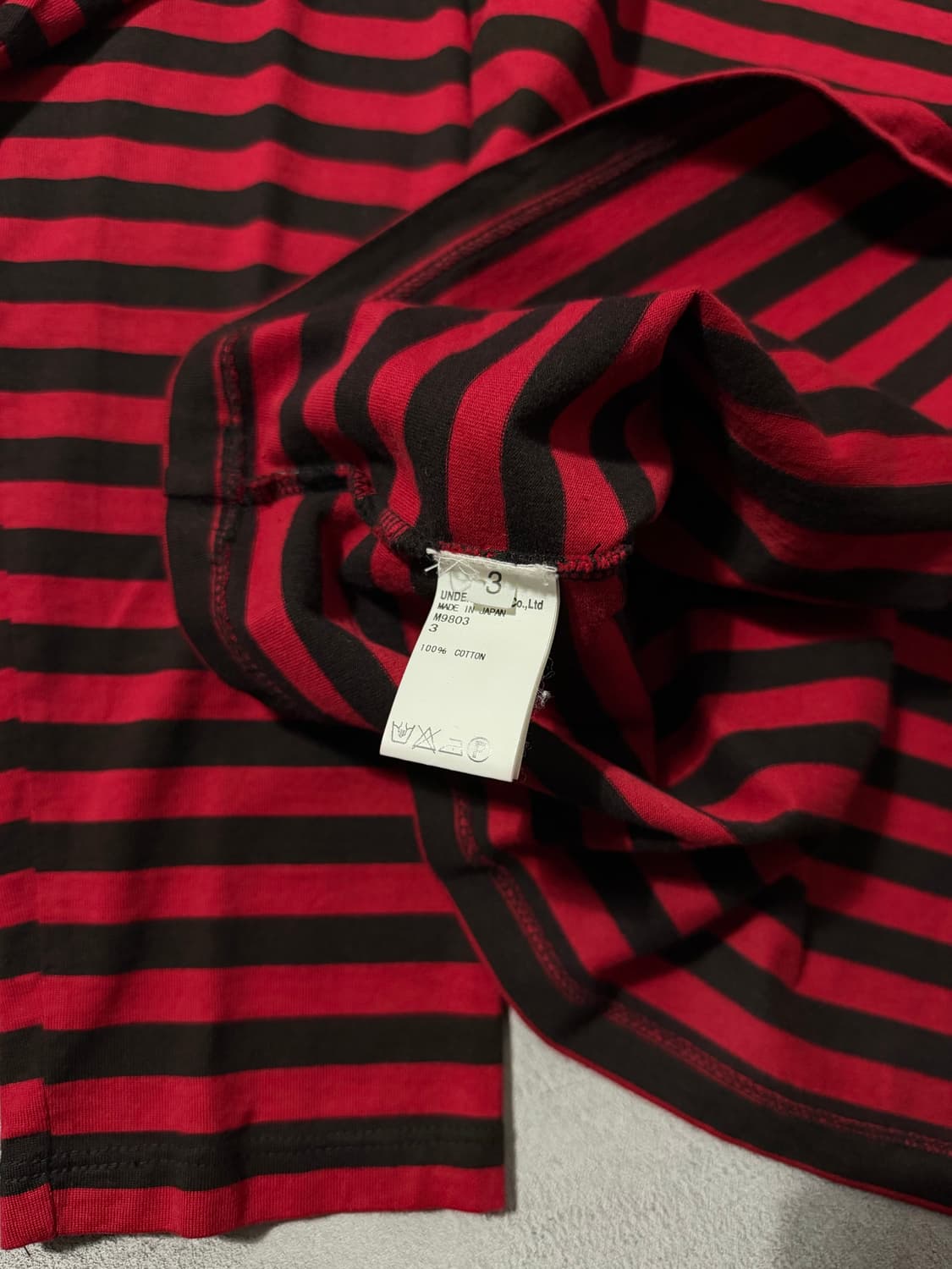 언더커버 스트라이프 롱슬리브 상품이미지6